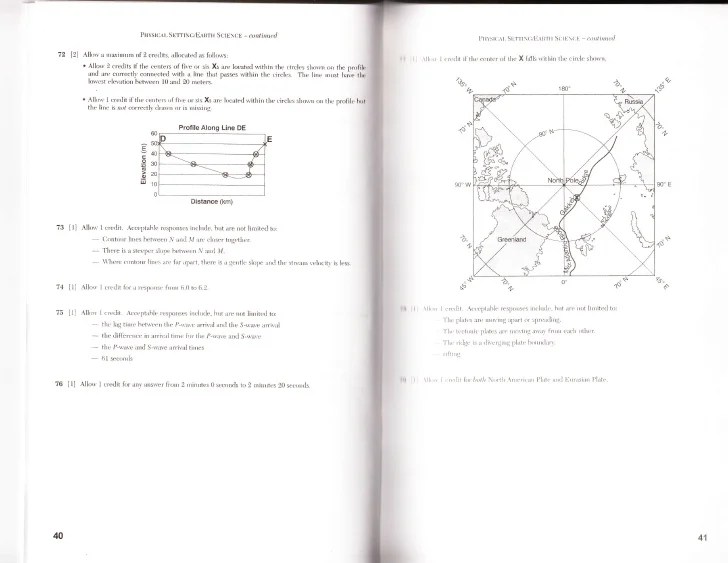 Upco earth science answer key