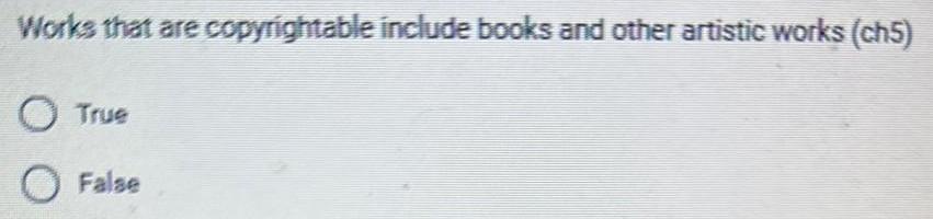 Works that are copyrightable include product packaging